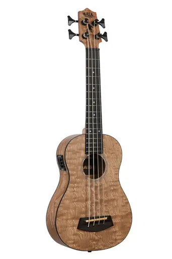 Kala Quilted Ash Acoustic-Electric Fretted U-BASS - UBASS-QA-FS Last Chance