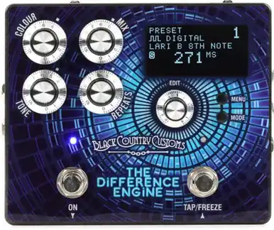 Bargain Laney Black Country Customs The Difference Engine Digital Delay Pedal