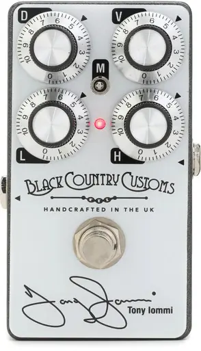 Modern Laney Black Country Customs TI-Boost Tony Iommi Signature Boost Pedal