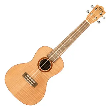 Price Cut Lanikai FM-C Flame Maple Bloodwood Binding Concert Ukulele