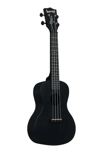 Kala Waterman Beach Collection Concert Ukulele - Black Sand Authentic