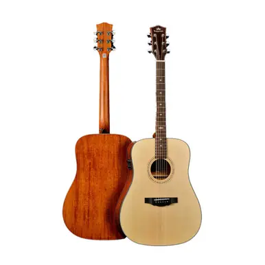 Genuine Kepma D2-131A Dreadnought Acoustic-Electric Guitar with Effects