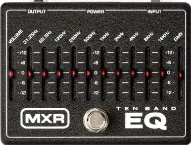 MXR M108 10-Band Graphic EQ Pedal Certified