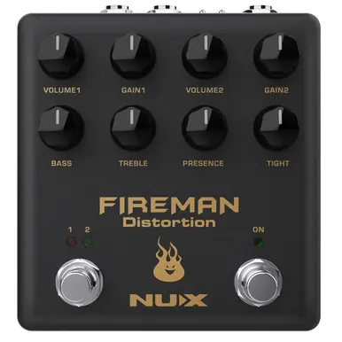 NuX Fireman Distortion Effect Pedal Trending