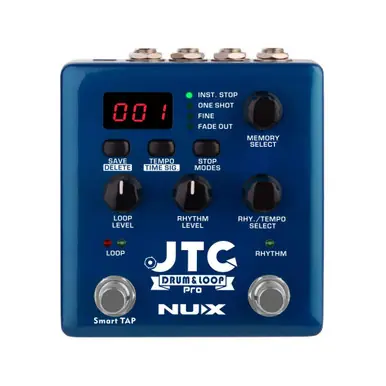 Premium NuX JTC Pro Looper with Drums