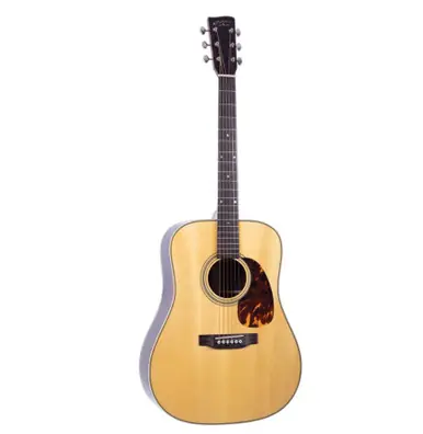 Handmade Recording King RD-328 Tonewood Reserve Dreadnought Acoustic Guitar