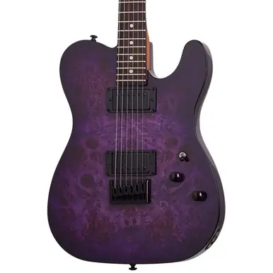 Buy Today Schecter PT Standard Electric Guitar - Purple Burst Burl