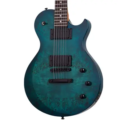 Schecter Solo II Standard Solidbody Electric Guitar - Ocean Blue Burst Budget
