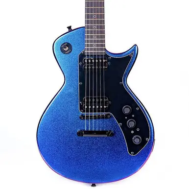 Premium Tagima Sixmart SC Solidbody Electric Guitar with Built-In Effects - Chameleon Blue