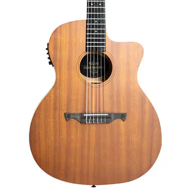 Tagima Vegas Gran Reserva Small Body Acoustic/Electric Guitar - Open Pore Dark Mahogany Trending