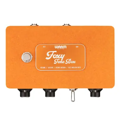 Special Discount Warm Audio Foxy Tone Box Fuzz Pedal - Orange