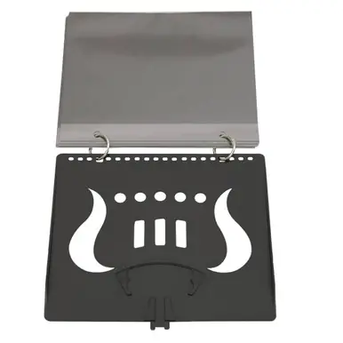 Selmer 5888 Plasti-Folio 8-Window 16-Pocket Flip Folder Weekend Sale