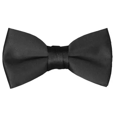 Special Offer Tuxedo Park - Black Satin Bow Tie