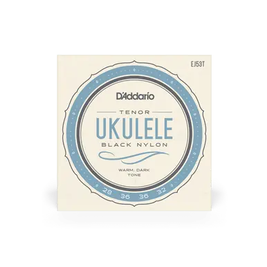 Bargain D'Addario EJ53T Pro-Arté Black Nylon Tenor Ukulele Strings