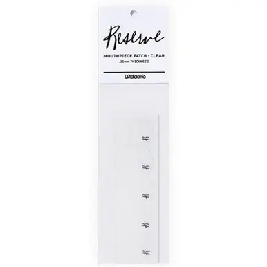 DAddario RMP01C Reserve Clear Mouthpiece Patches Get Yours