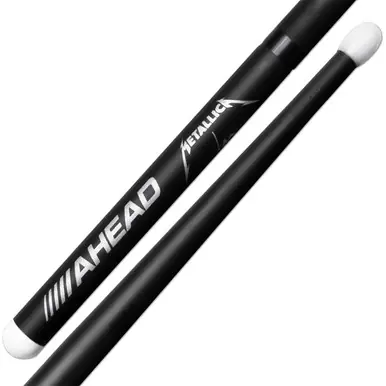 Ahead Signature Series Lars Ulrich Metallica Nylon Tip Aluminum Drumsticks Fast Shipping