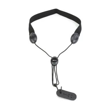 Rico CCA01 Rico Clarinet Neck Strap - Black Popular