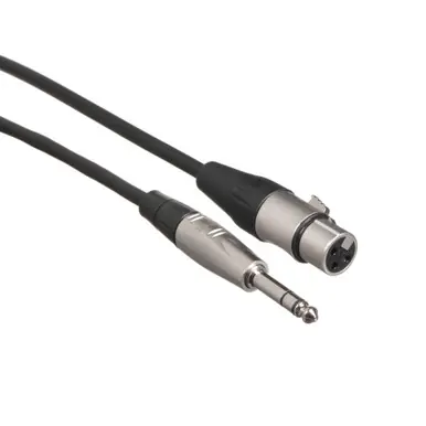 Hosa HXS-005 Balanced 5-Foot Female XLR to 1/4-Inch Male TRS Audio Cable Top Rated