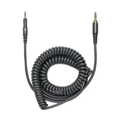 No Minimum Order Audio-Technica HP-CC M Series Coiled Replacement Cable - Black