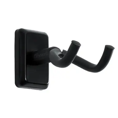 Gator Frameworks Guitar Hanger Wall Mount - Black Professional Grade