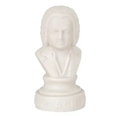Handmade Halbe Statuette 4.5-Inch - Bach