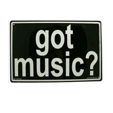 Metal Sign - Got Music Wholesale