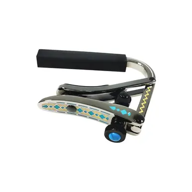 Flash Sale Shubb C1d Steel String Guitar Capo - 50th Anniversary Collection - Blue Diamond
