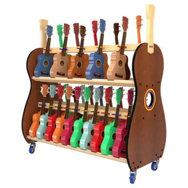 A&S 30 Space Ukulele Rack Direct From Manufacturer