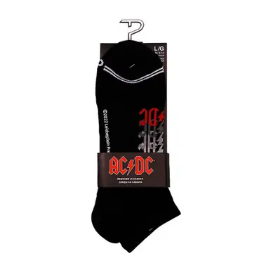 AC/DC Electric Shock Mens Socks - Black New Release