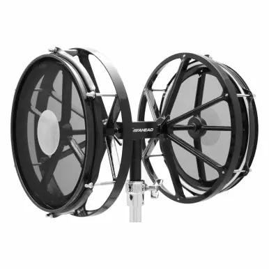 Ahead Drumsticks AHCBDP - Chavez Tunable Mesh Marching Bass Drum Practice Pad Trusted Brand