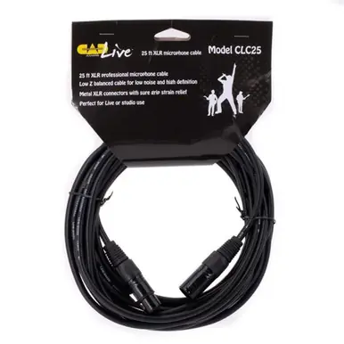 Exclusive CAD CLC25 Premium XLR Microphone Cable - 25-Foot