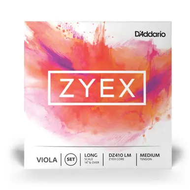 Same Day Shipping D'Addario Strings Viola Set Zyex Medium Tension Dz410.16+