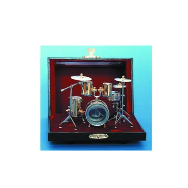 Drum Set Miniature with Case Fast Shipping