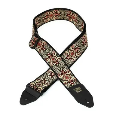 Get Yours Ernie Ball 2-Inch Jacquard Guitar Strap - Persian Gold