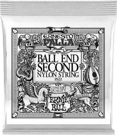 Authentic Ernie Ball String Guitar 2nd Nylon Ball End 1522