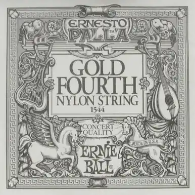 Best Choice Ernie Ball String Guitar 4th Nylon Gold 1544