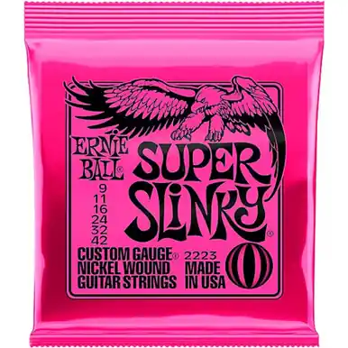 Special Offer Ernie Ball Super Slinky Nickle Wound Electric GuitarStrings 2223