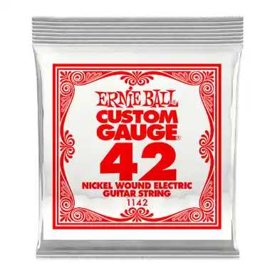 Ernie Ball Single Electric Guitar String Nickel-Wound .042 New Arrival