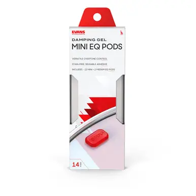 Evans Mini EQ Pods Drum Damper Gels - 14-Pack Flash Sale