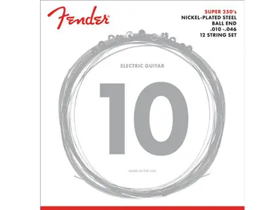 Fender 250R Nickel Plated Steel Electric Guitar Strings - .010 - .046 One Day Deal