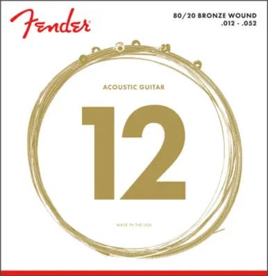 Fender Strings Guitar Bronze Ball End 073-0070-403 Limited Edition