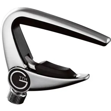Direct From Factory G7th Capo Guitar Newport Silver G7NPSL