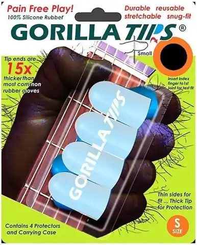 Gorilla Fingertip Protectors Small Clear Get Yours