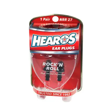 Buy Today Hearos 309 Rock-n-Roll Reusable Ear Plugs