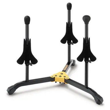Hercules DS513BB Trumpet/Cornet/Flugelhorn Triple Stand with Bag Price Cut