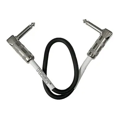 While Supplies Last Hosa CPE-112 Right Angle to Right Angle Pedal Patch Cable