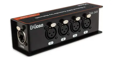 Hosa DNX-345F DMX, AES, or Analog Audio Female XLR Cat5 Extender Money Back Guarantee