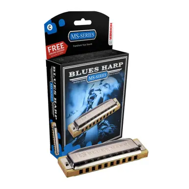 Hohner 532BX-G Blues Harp Harmonica Next Day Delivery