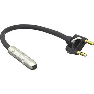 Hosa BNP-116BK Black 1/4in TS Female to Dual Banana Adapter Don’t Miss Out