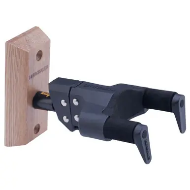 Buy Online Hercules USP10WB Ukulele Wall Hanger With Wood Back and Auto Grip System